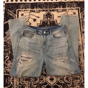 AE mom jeans
